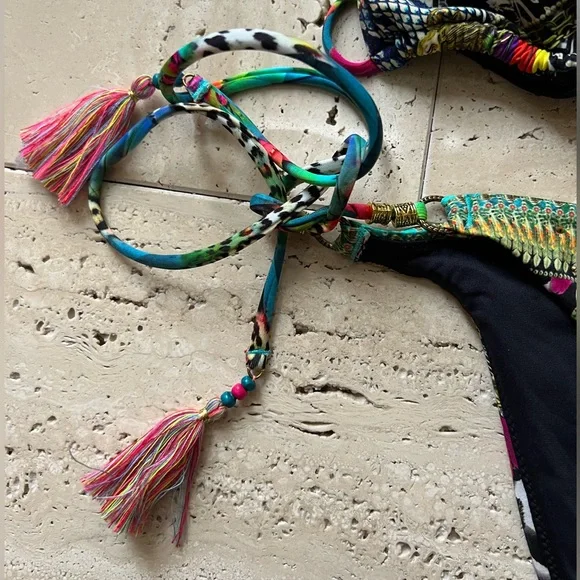 Camilla Multicolor Tribal Print Bikini